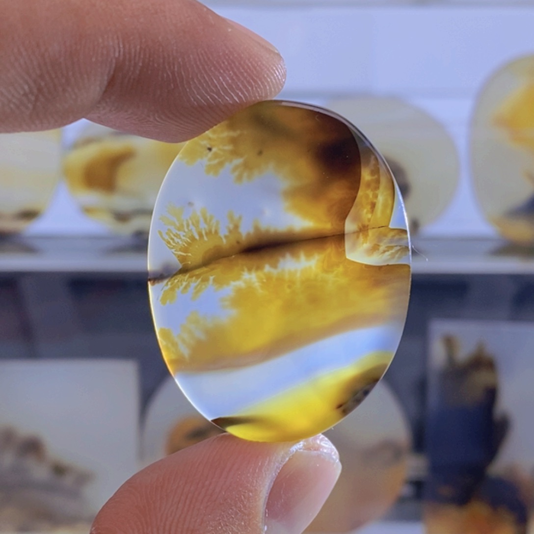 玛瑙/玉髓颈饰未镶嵌用****在