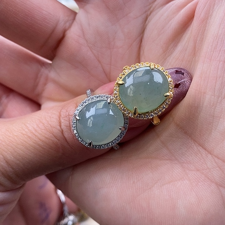 翡翠未镶嵌戒指缅甸