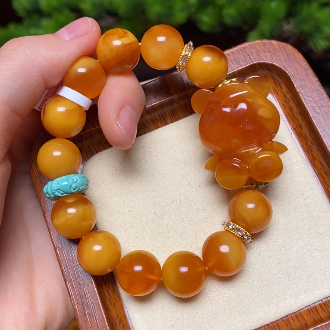 【闪购商品】手链蜜蜡未镶嵌手串