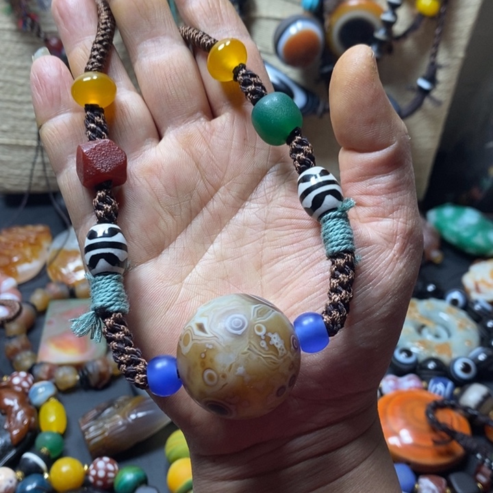 玛瑙/玉髓未镶嵌颈饰