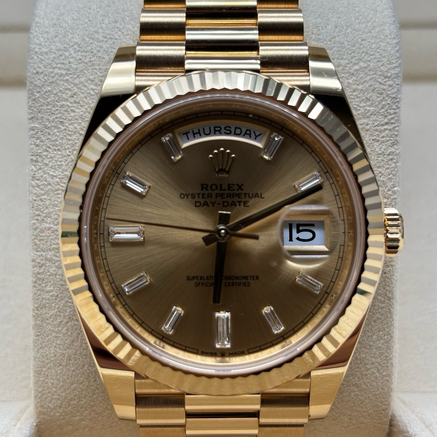 99新 Rolex/劳力士 劳力士/m228238黄冰糖/24年全套