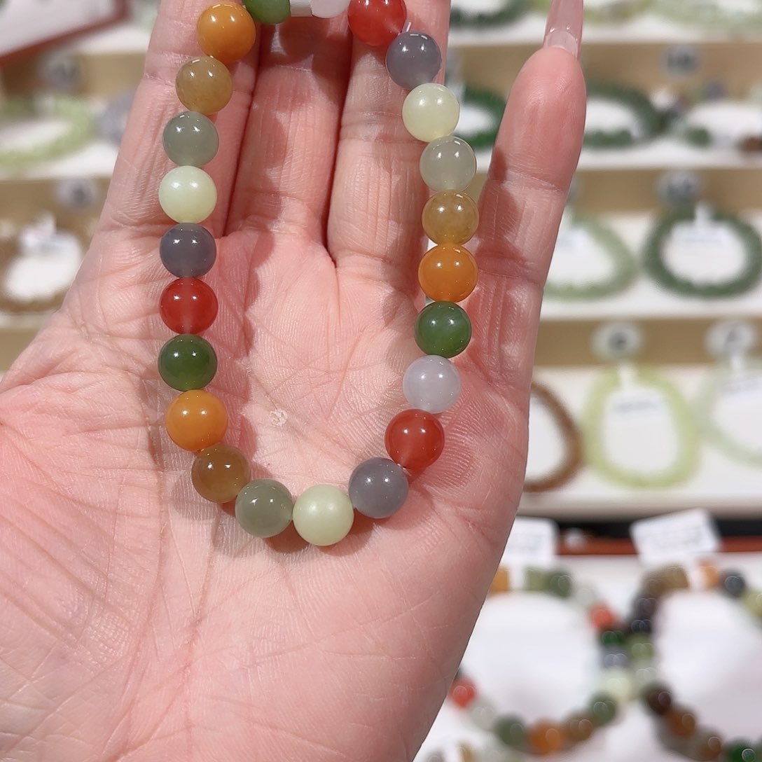 和田玉手链未镶嵌