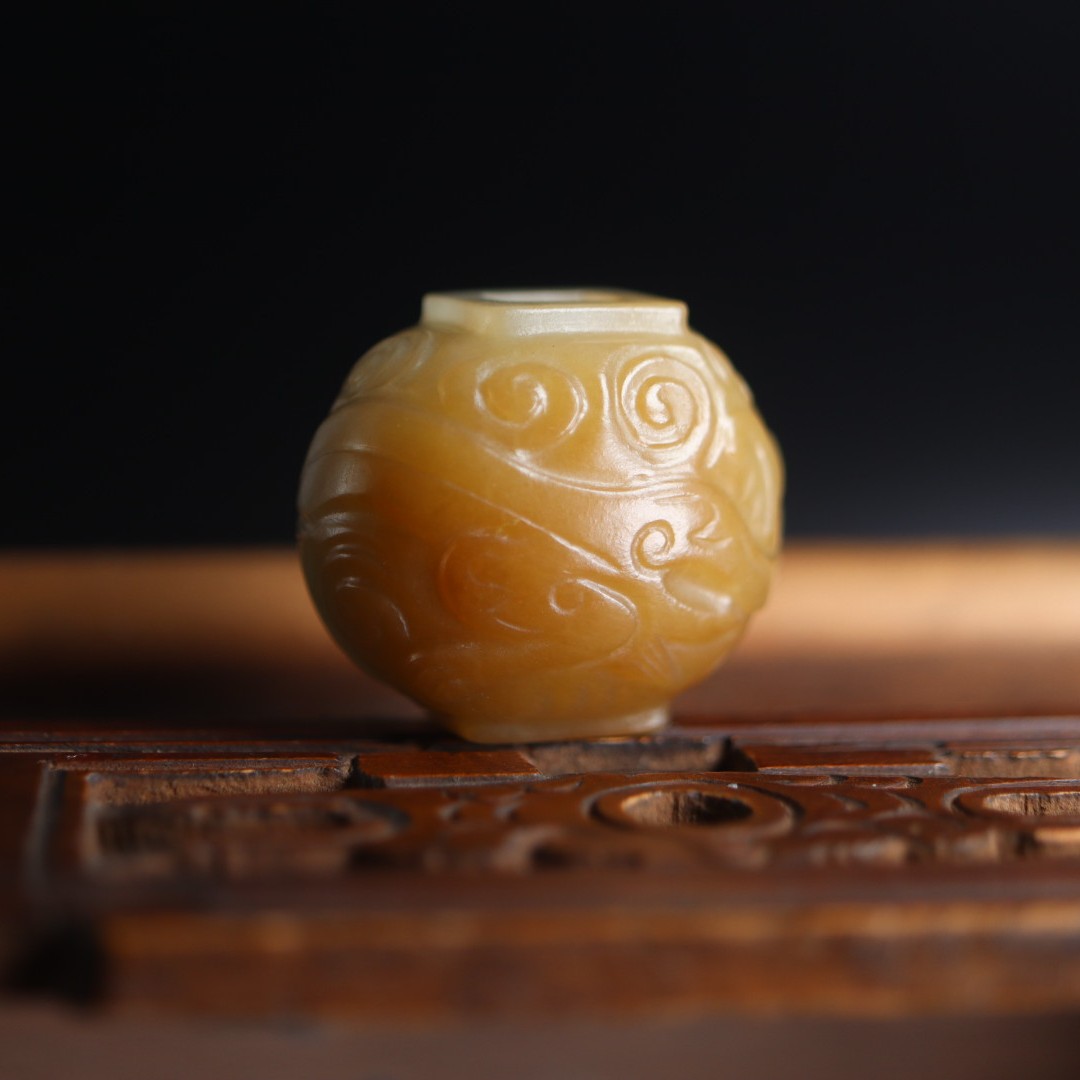 11-13 | 云龙纹方孔灯笼珠