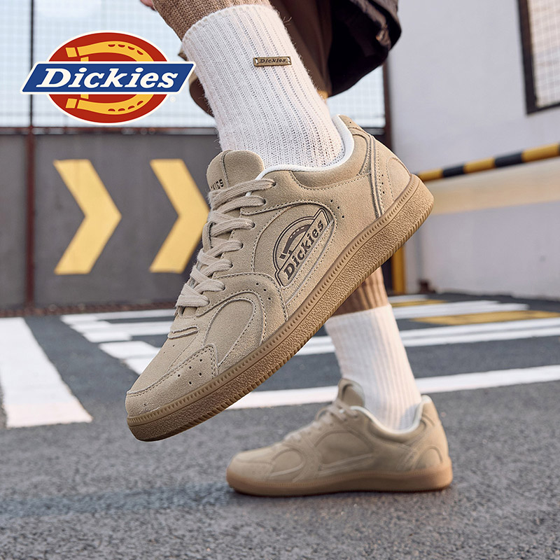 Dickies2025男秋季低帮新款潮流百搭透气运动休闲潮鞋德训鞋