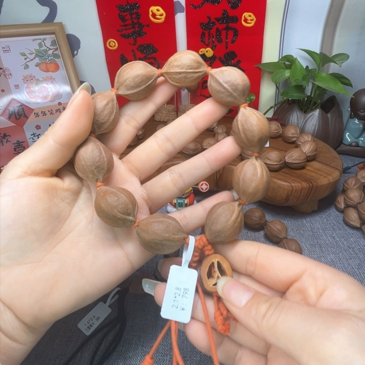 橄榄核手串/手链?****?梅林铁核21.28头货