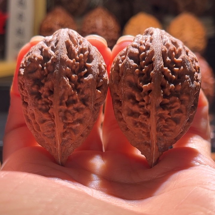 吊坠文玩核桃莲花蚂蚁锤28