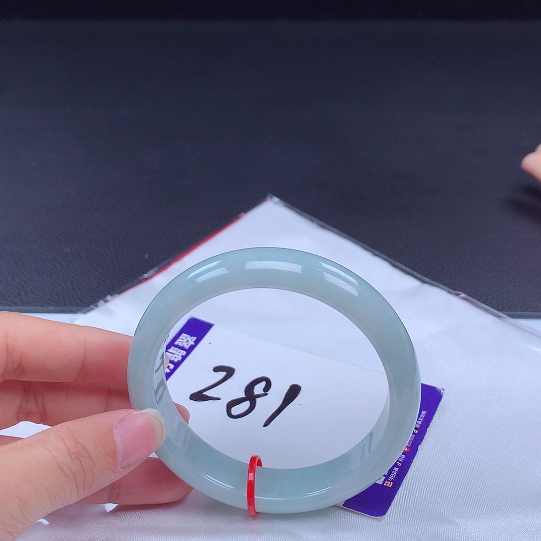 翡翠手镯未镶嵌手镯600023