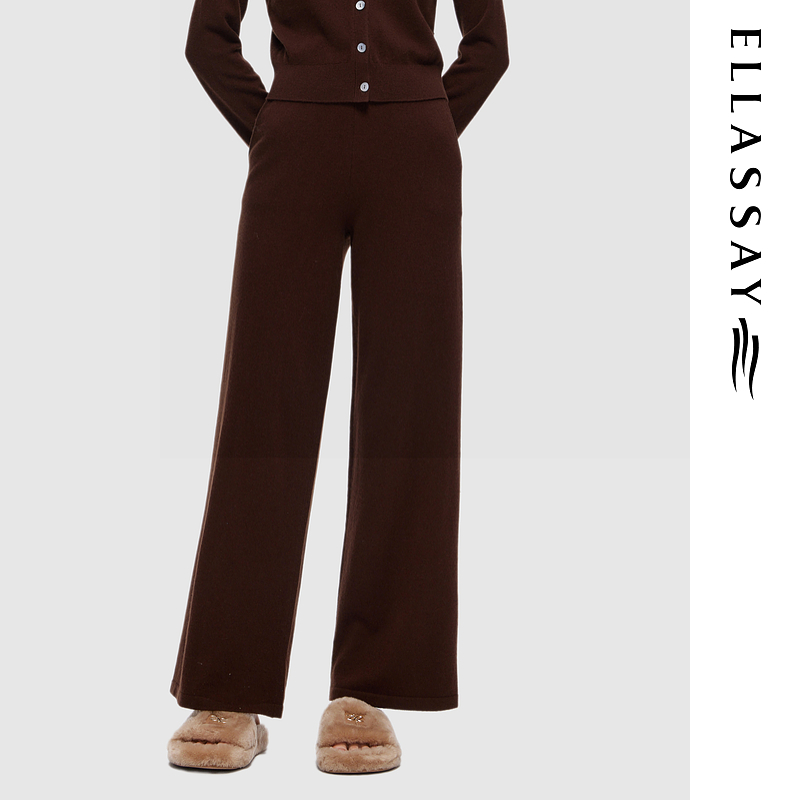 ELLASSAY歌力思秋季新款简约休闲裤女E3504300