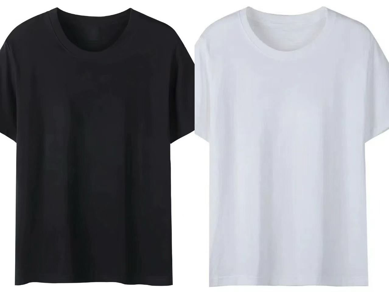 200克厚实短袖T 净版男女同款