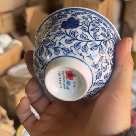 其他瓷手绘杯一个陶瓷