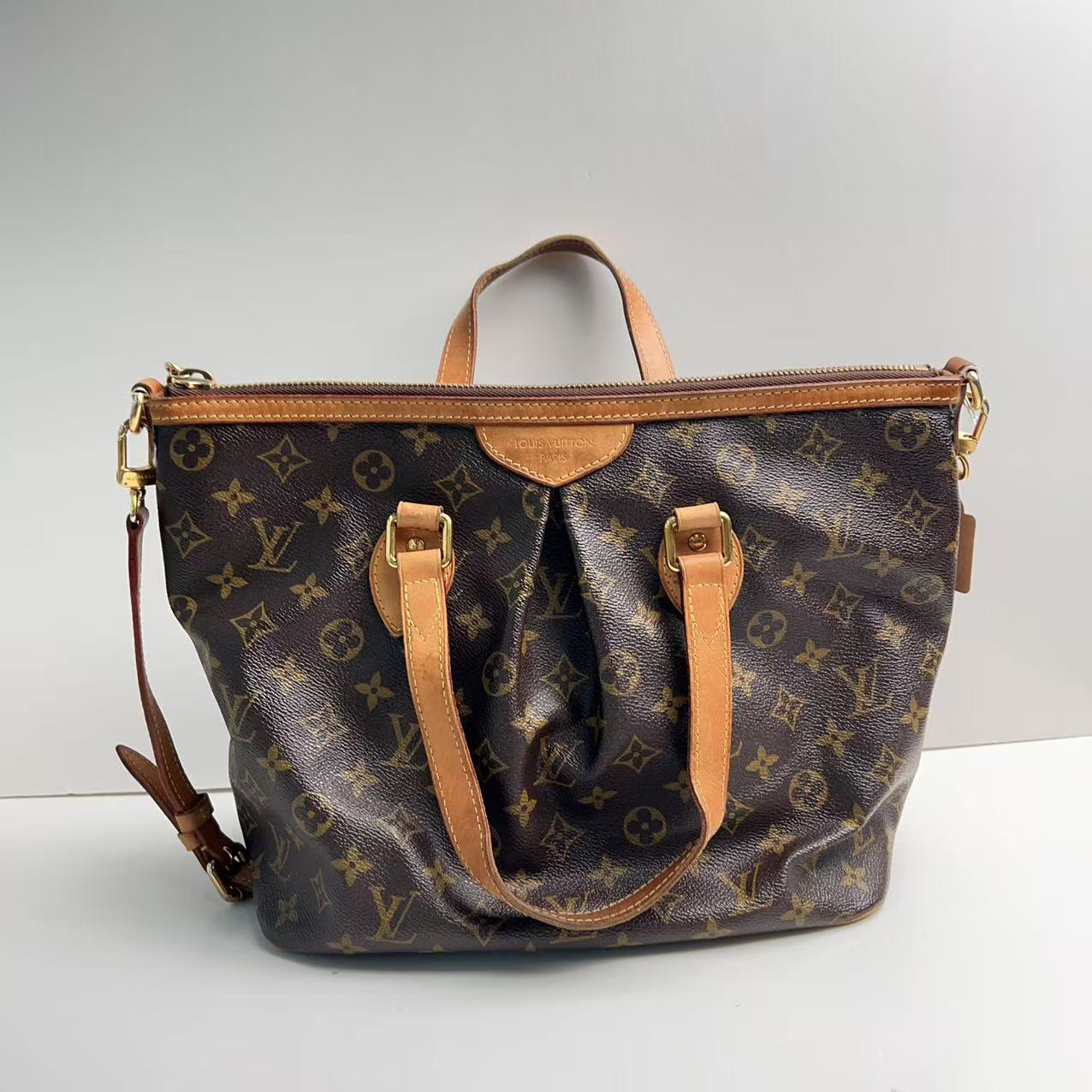 95新 LouisVuitton/路易威登 路易威登老花派拉蒙单肩包