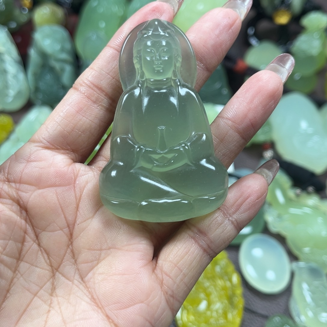 ꧁***꧂蛇纹石玉未镶嵌颈饰