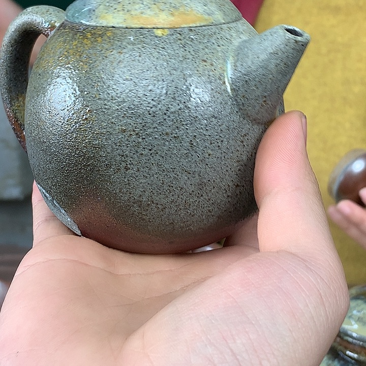 紫砂柴烧纯自然柴烧