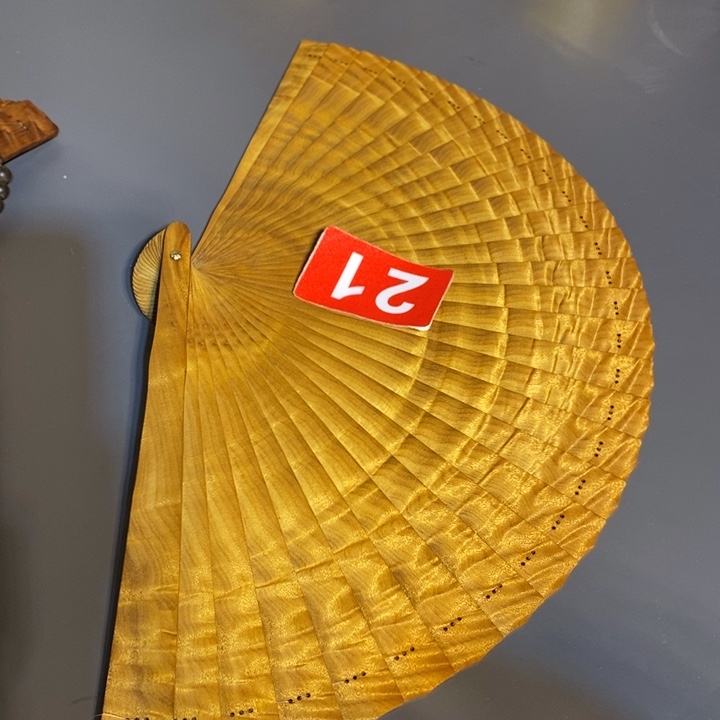 金丝楠用****6金丝楠木扇子