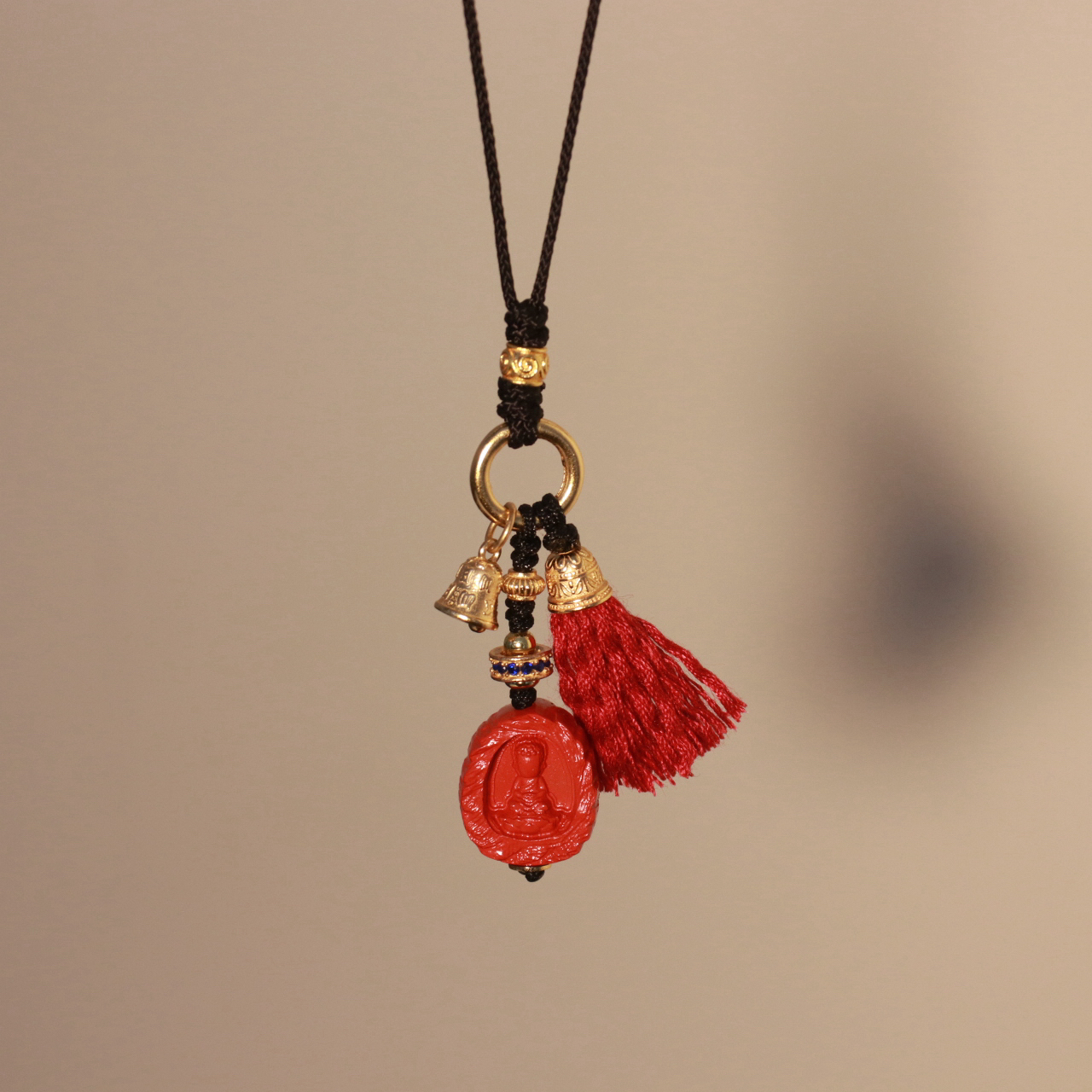 含辰砂工艺品【药师】· 心喜 · 康健随行