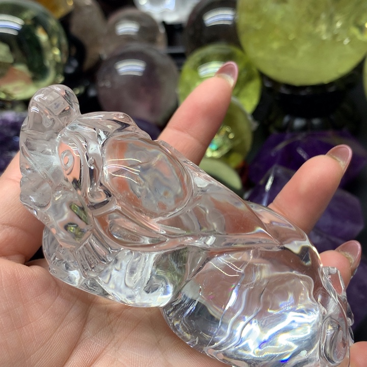 1未镶嵌紫晶0369白水晶