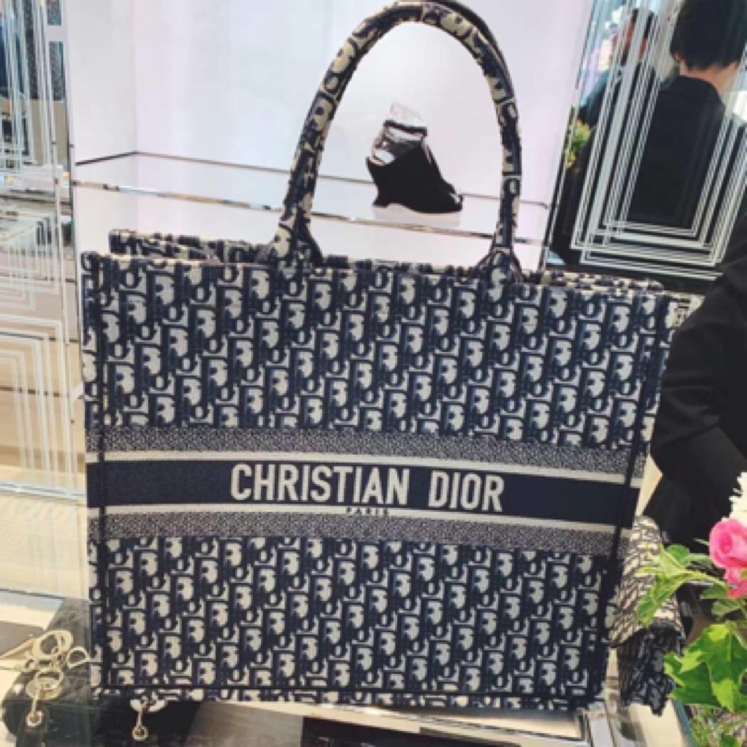 95新 DIOR/迪奥 迪奥托特老花手提包8154007