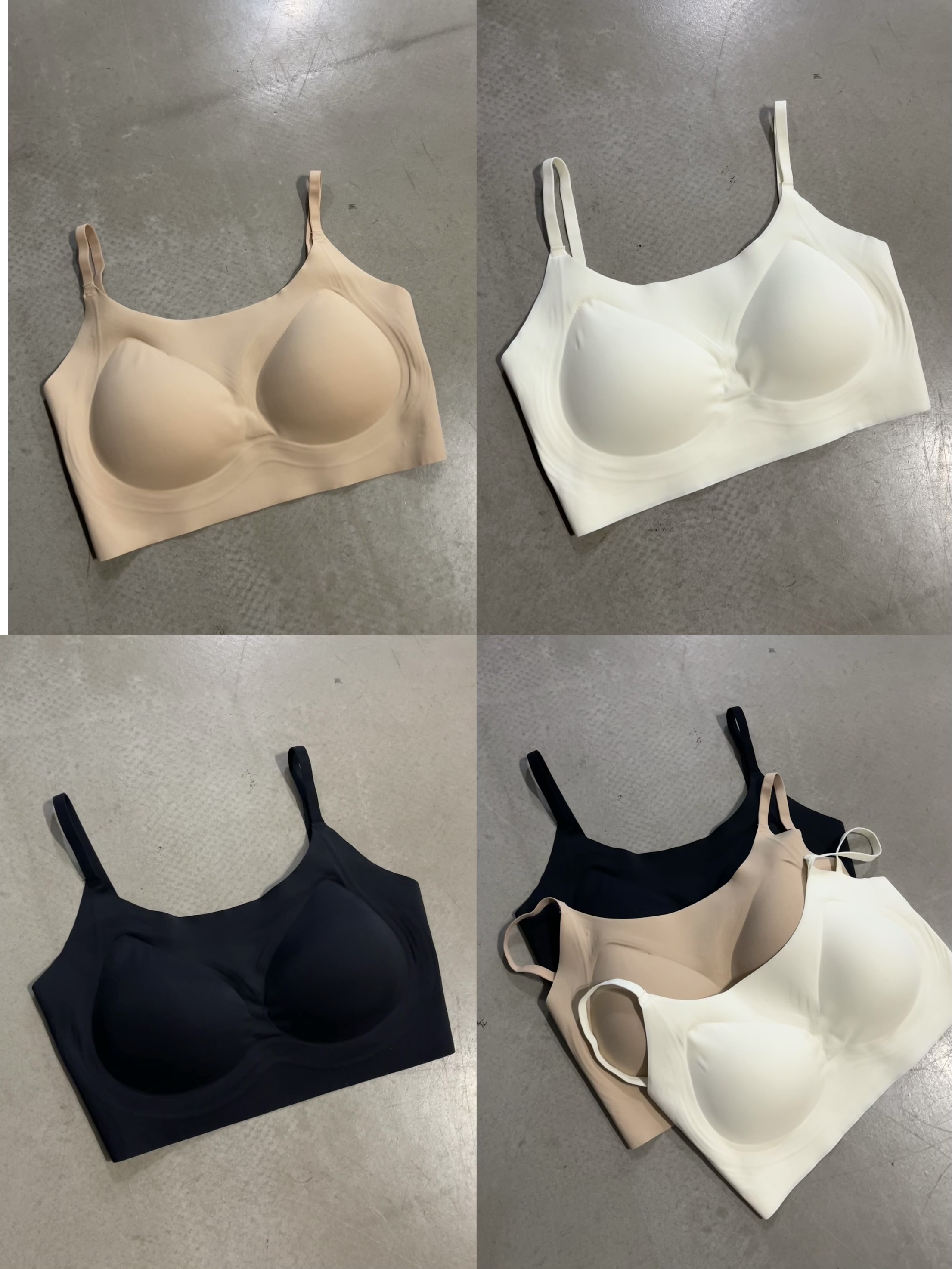 果冻无痕细肩带怀垫美背 00570