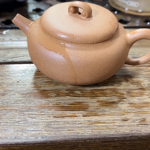 紫砂茶壶2黄降坡120cc如意