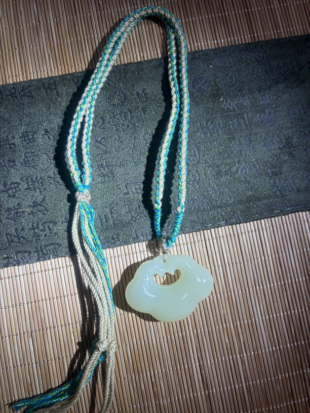 大尺寸祥云镯心料吊坠毛衣链