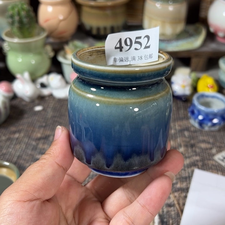 口5 手工花盆满30包邮