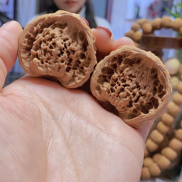 【闪购商品】文玩核桃把件43蛇头