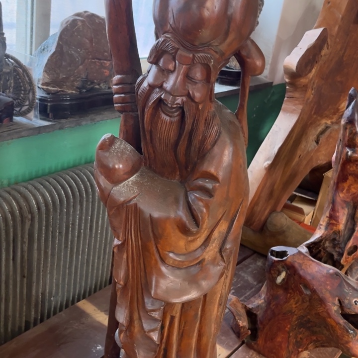 木中古工艺品摆件