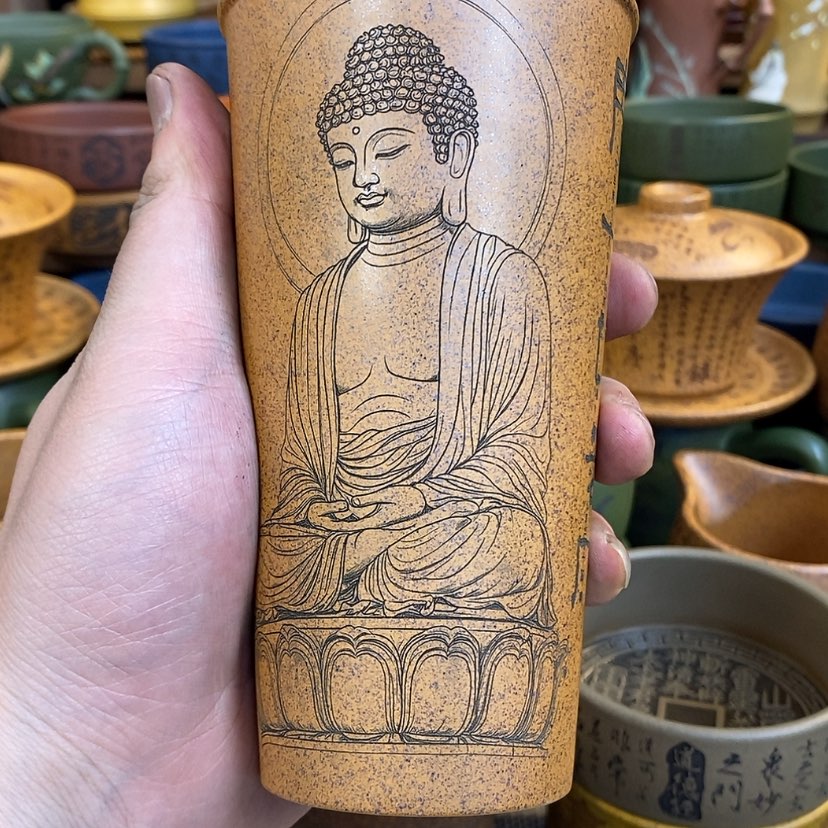 【闪购商品】紫砂杯子宜兴全手工紫砂杯