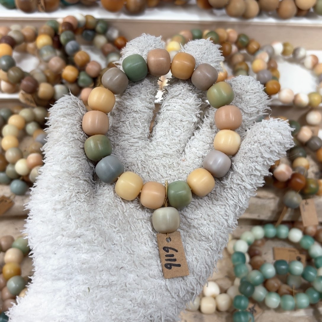 菩提根/象牙果吊坠6116卡14桶珠