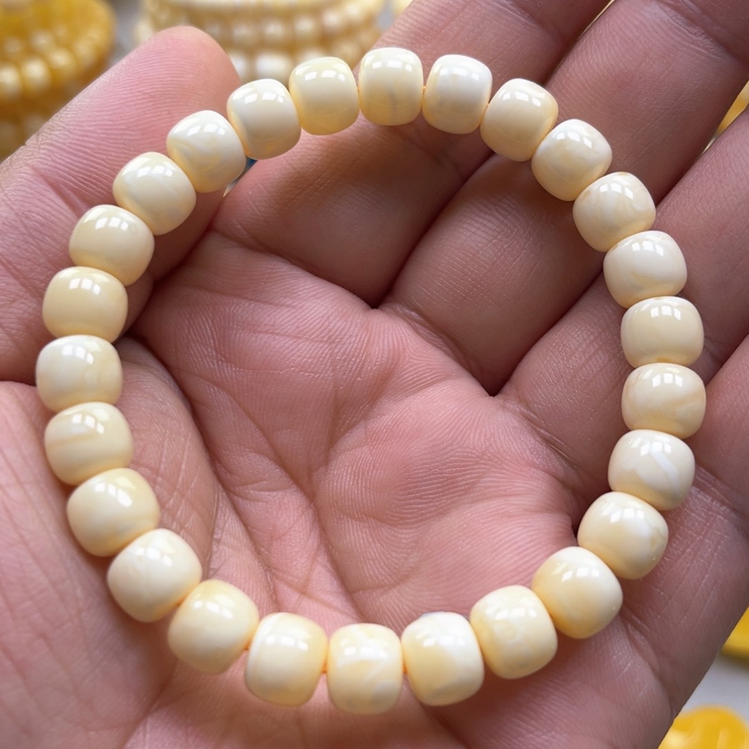 琥珀手链未镶嵌手串