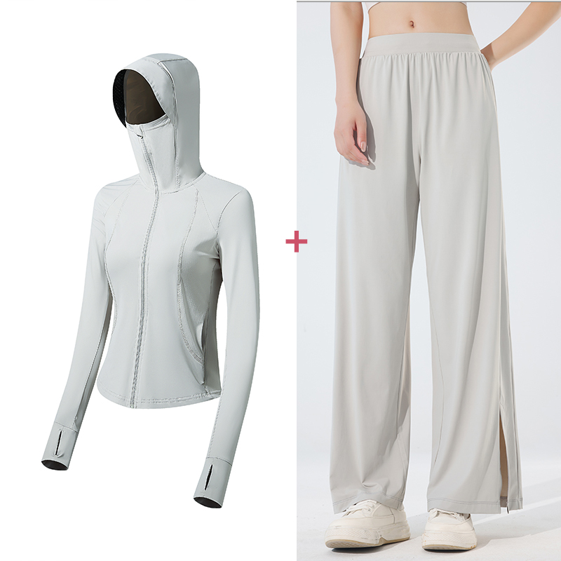 【1号+2号=3号套餐】星空帽檐3.0升级冰丝防晒衣女款立领修身薄款