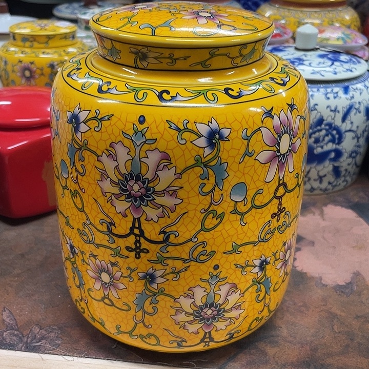 陶瓷罐茶叶罐密封罐储物罐