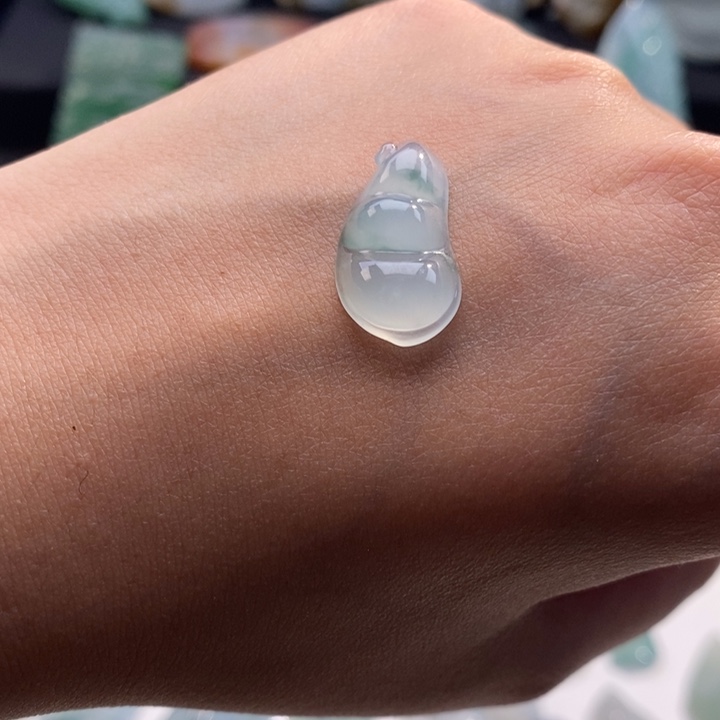 翡翠未镶嵌颈饰缅甸天然A货翡翠