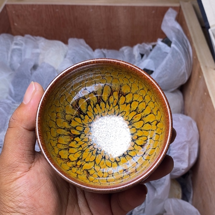 茶盏建盏喝茶主人杯茶杯