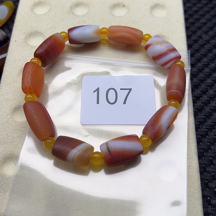 玛瑙/玉髓未镶嵌手链