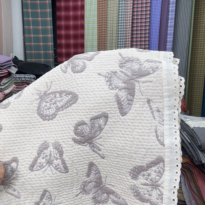 棉纱布枕巾蝴蝶A类