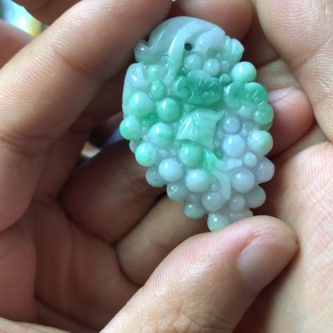 翡翠未镶嵌颈饰天然缅甸翡翠a货