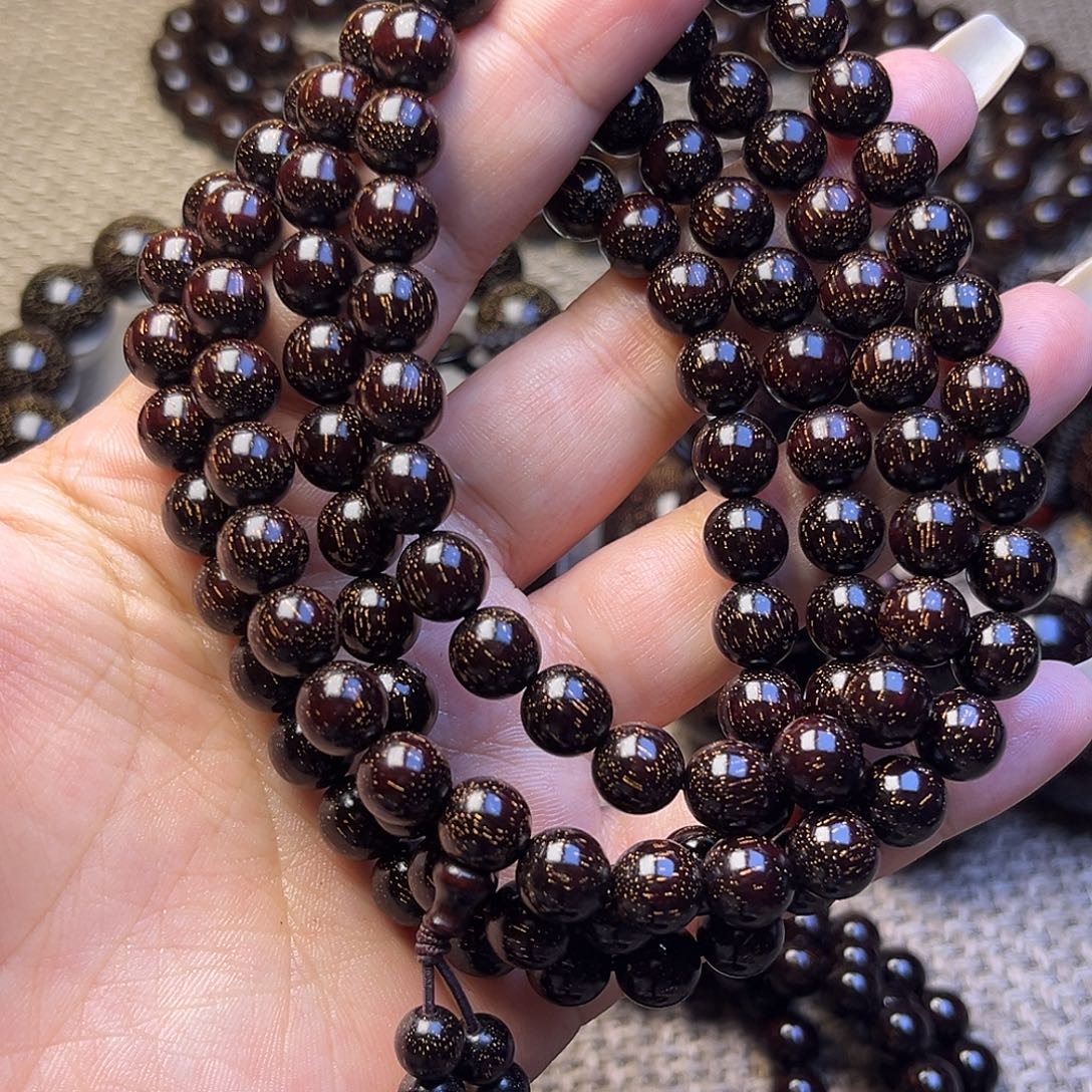 檀香紫檀（小叶紫檀）0.8 108颗满天星