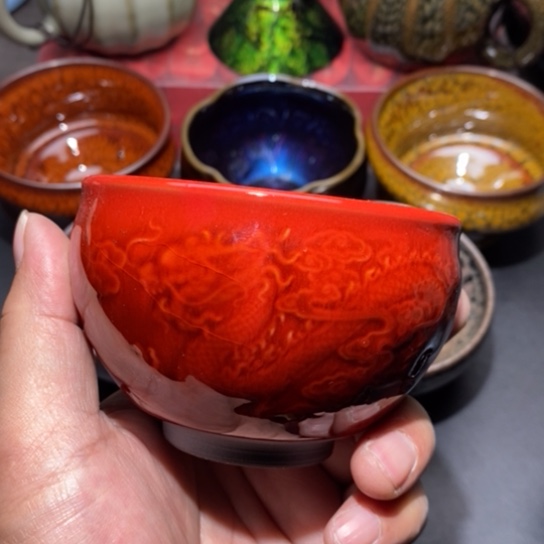 茶盏建盏主人杯茶壶盖碗品茗杯