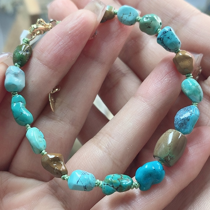 绿松石珠宝奇石未镶嵌