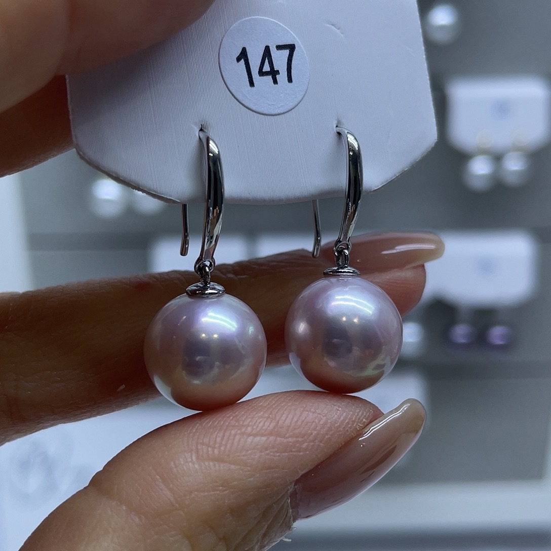 淡水珍珠耳饰未镶嵌