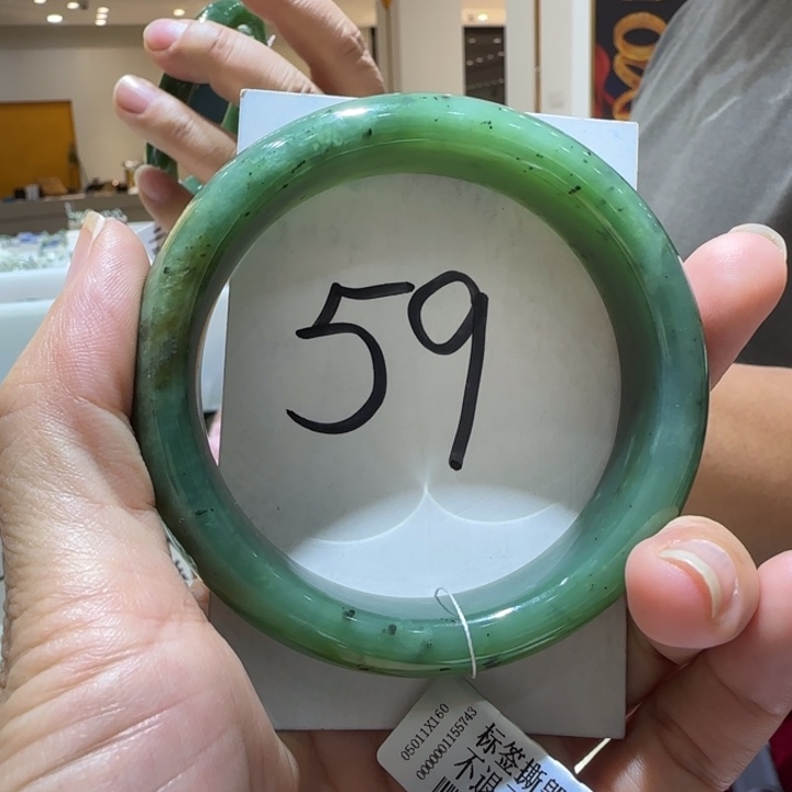 和田玉未镶嵌手镯992