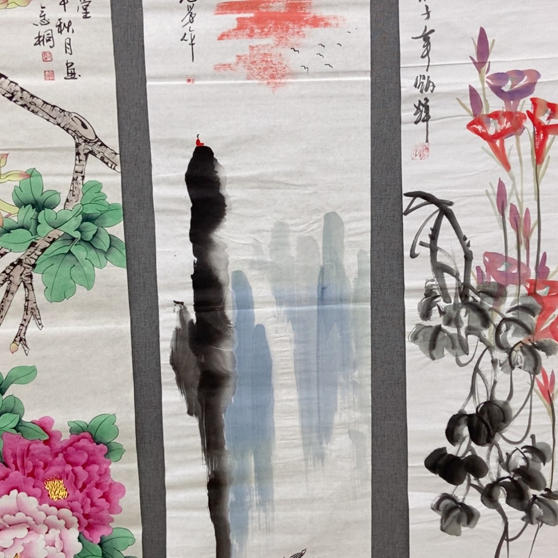 国画手写手绘作品的36