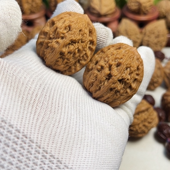 热***.核桃小虎头文玩核桃