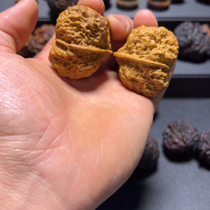 把件文玩核桃B上古蛤蟆头43mm