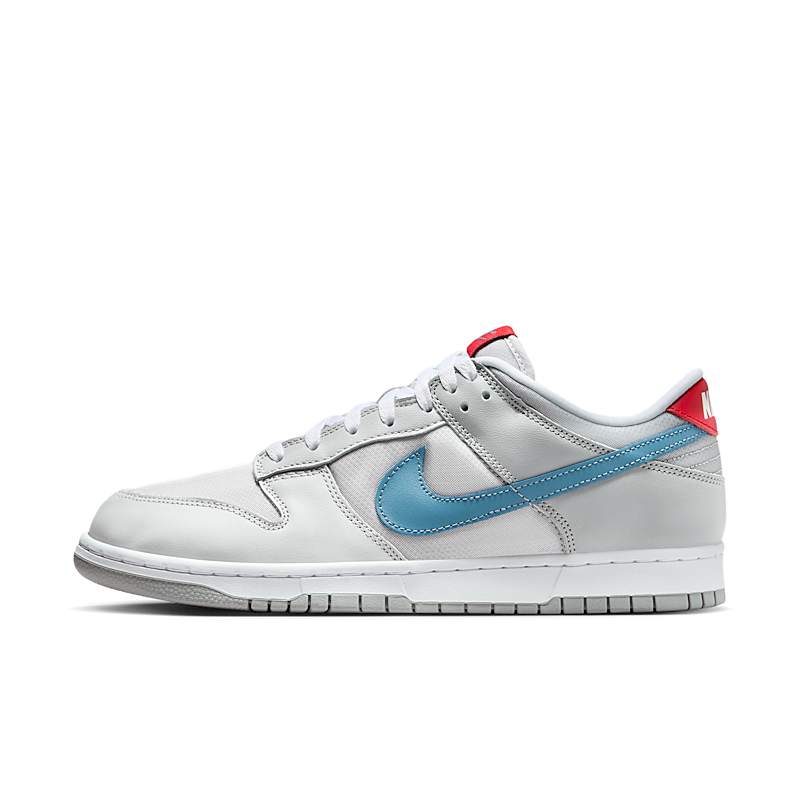 NIKE/耐克（直播）Dunk Low 银蓝色男子低帮复古运动板鞋HF0391-001