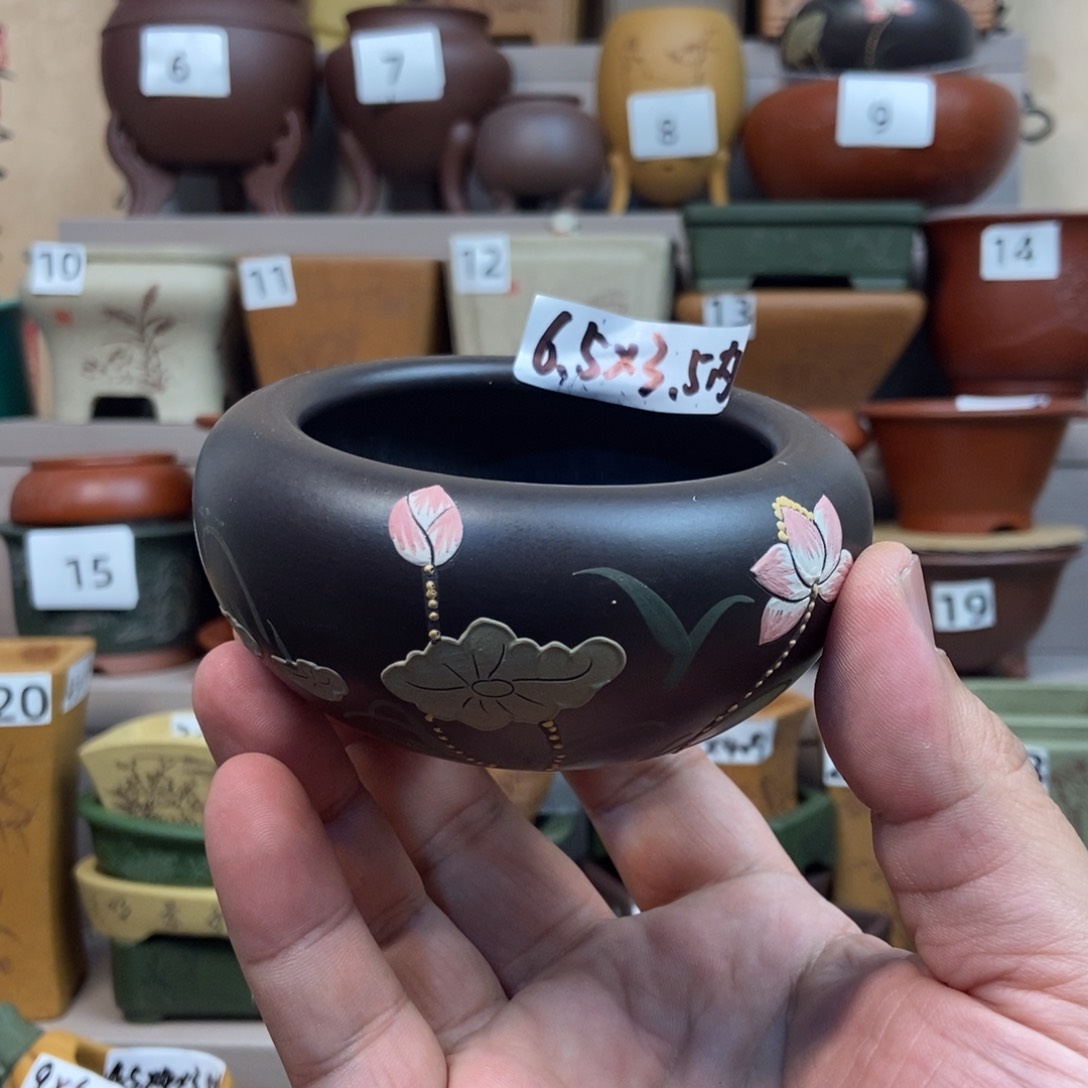 紫砂花盆内口经尺寸