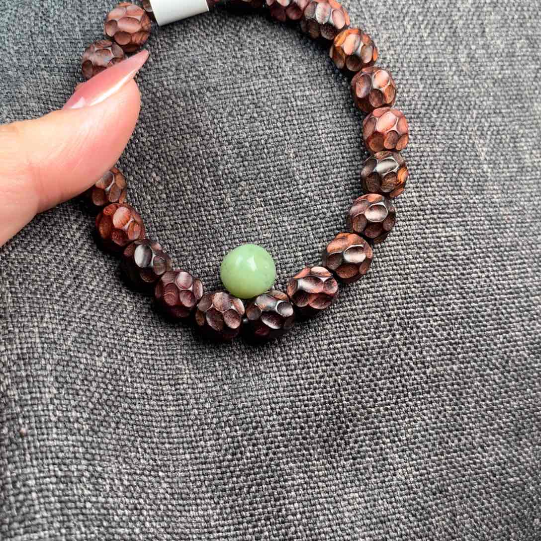 黄花梨/降香黄檀手串/手链三*三定制