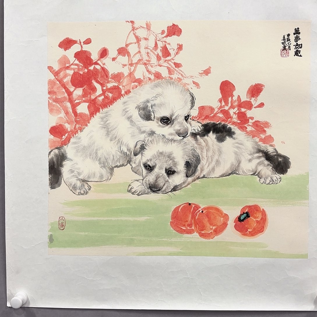 国画国画纯手绘作品请放心去藏
