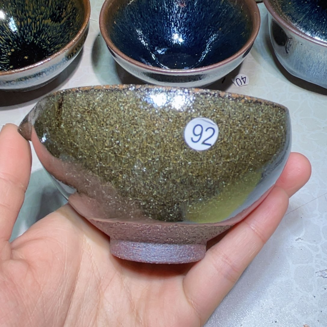 茶盏龙窑柴烧建盏92